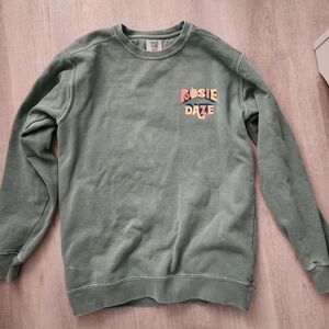 Comfort Colors Men's Sage Crewneck Sweater